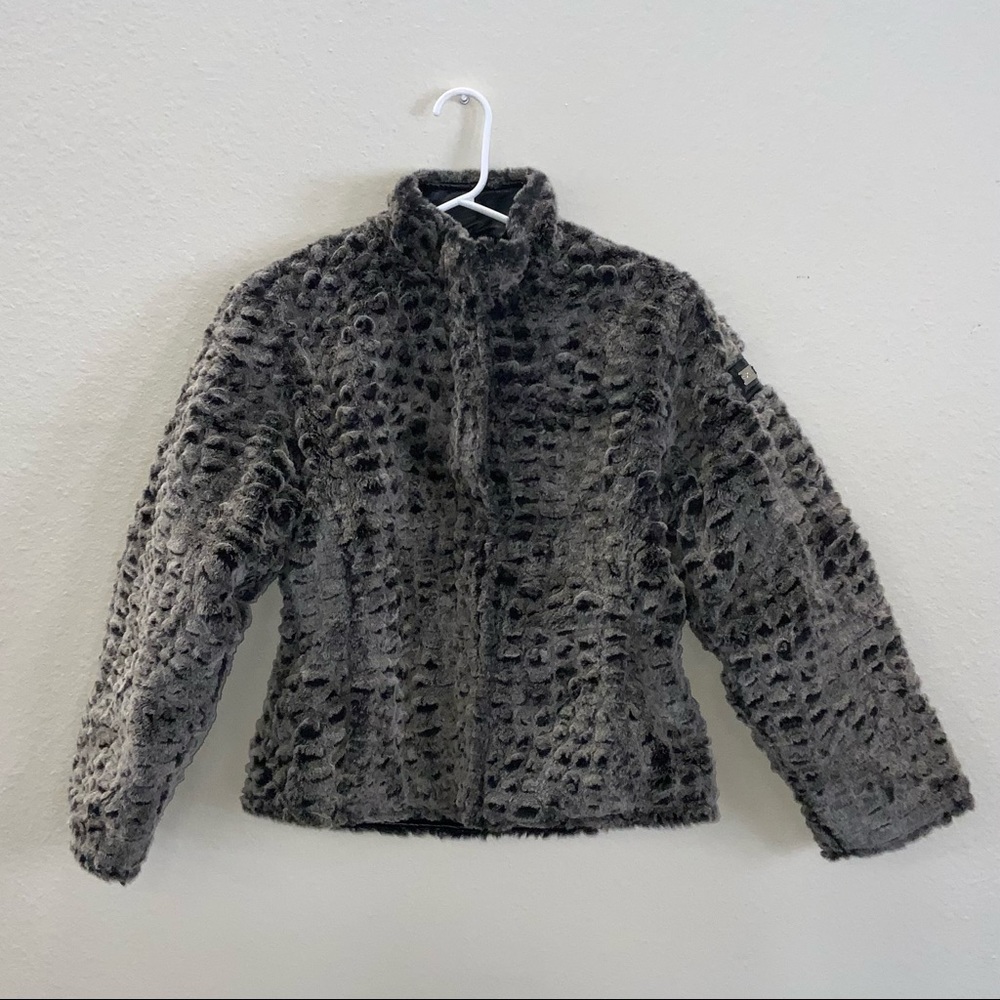 Vintage Spyder Reversible Ski Jacket | Faux Fur